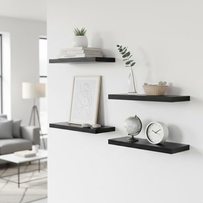 Etagere flottante bois