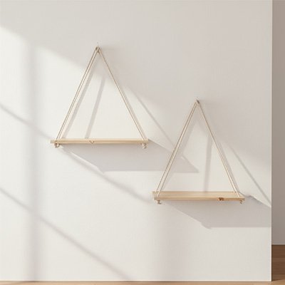 Etagere flottante bois