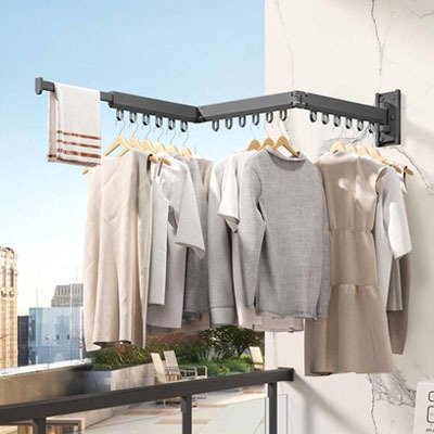 Etendoir a linge extensible