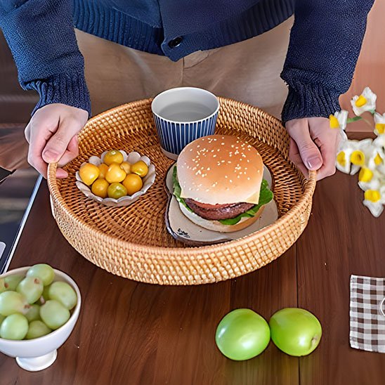 panier de rangement circulaire