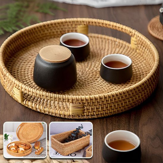 panier de rangement circulaire