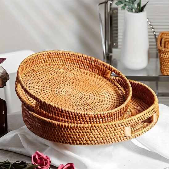 panier de rangement circulaire