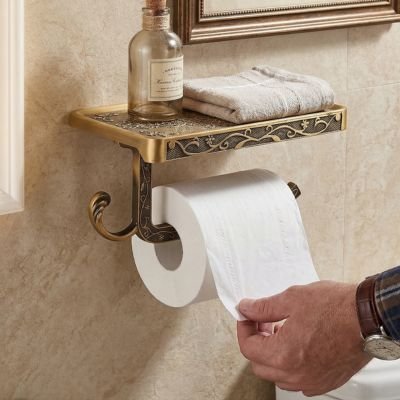 support porte papier toilette 