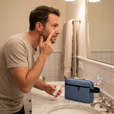 trousse de toilette homme